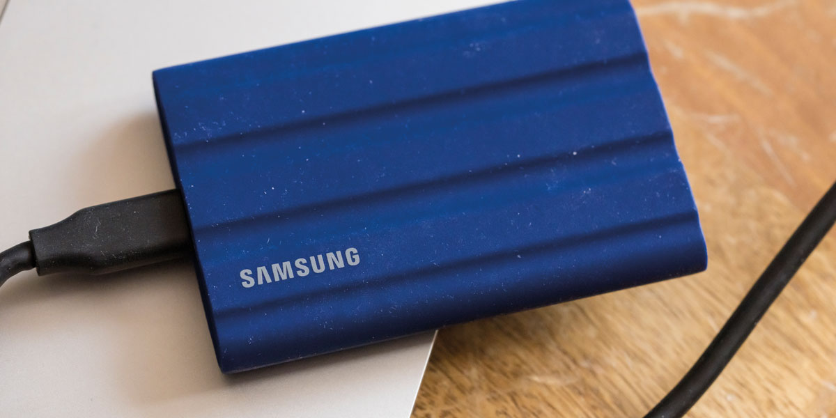 Samsung T7 Shield Portable SSD Is Fast, Rugged and the Size of a