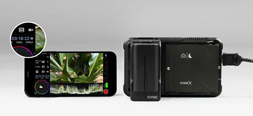 Atomos AtomX SYNC module for Ninja V delivers wireless timecode Atomos AtomX SYNC module for Ninja V delivers wireless timecode