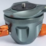 3LT Tripod Levelling Base which looks like a silver pot and lid with orange handles