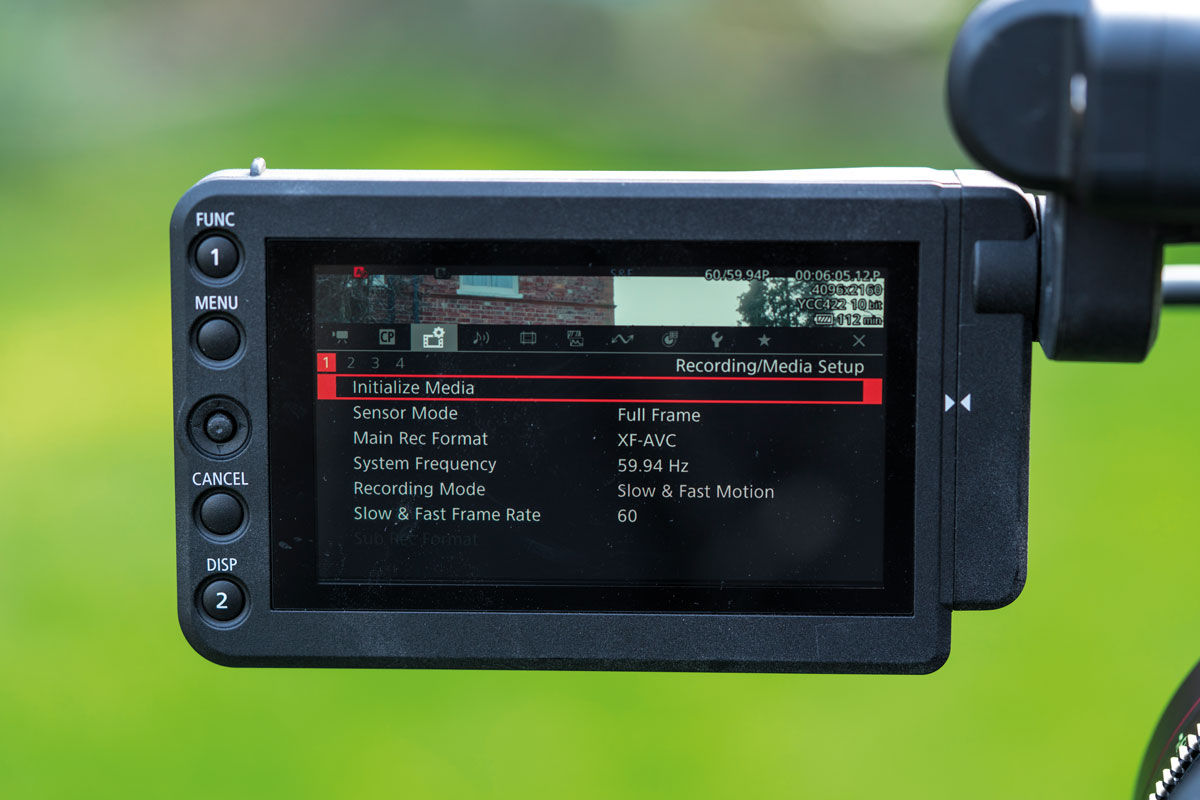 Codec king: The Canon does offer Raw shooting, but the XF-AVC is a great alternative and edit-ready