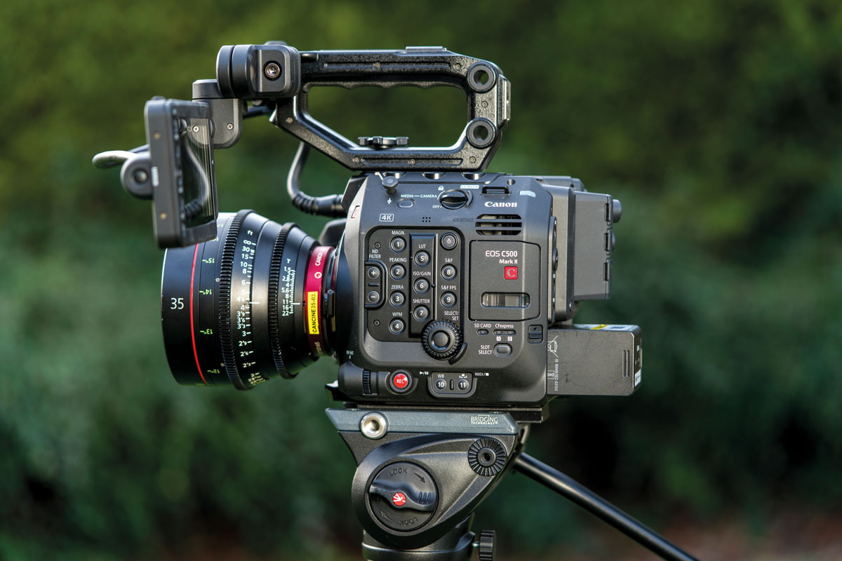 Master of all trades: Attach an AF telezoom and the C500 Mark II excels for fast-moving subjects, but it also works with primes as a cinema camera