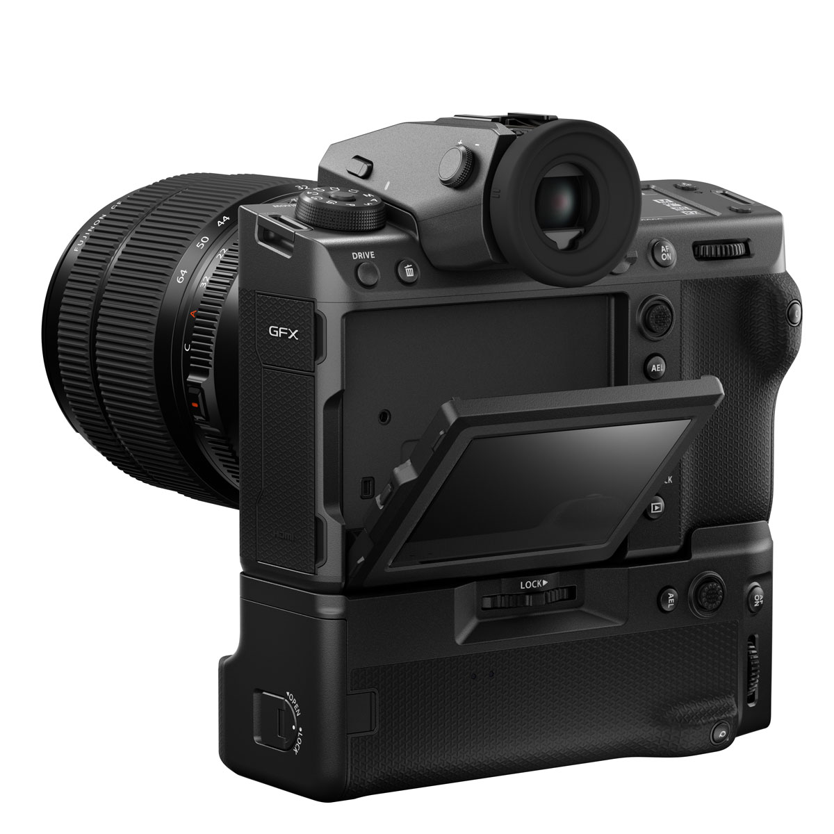 GFX100 II with battery grip