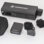 A collection of black devices used for recording from Sennheiser