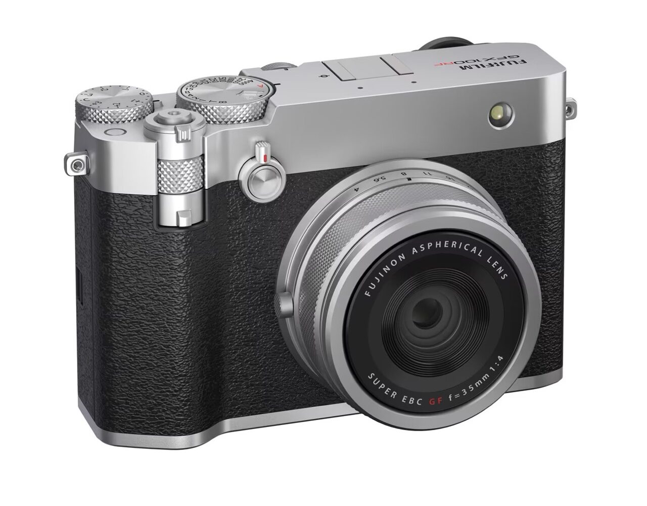 A Fujifilm GFX100RF camera