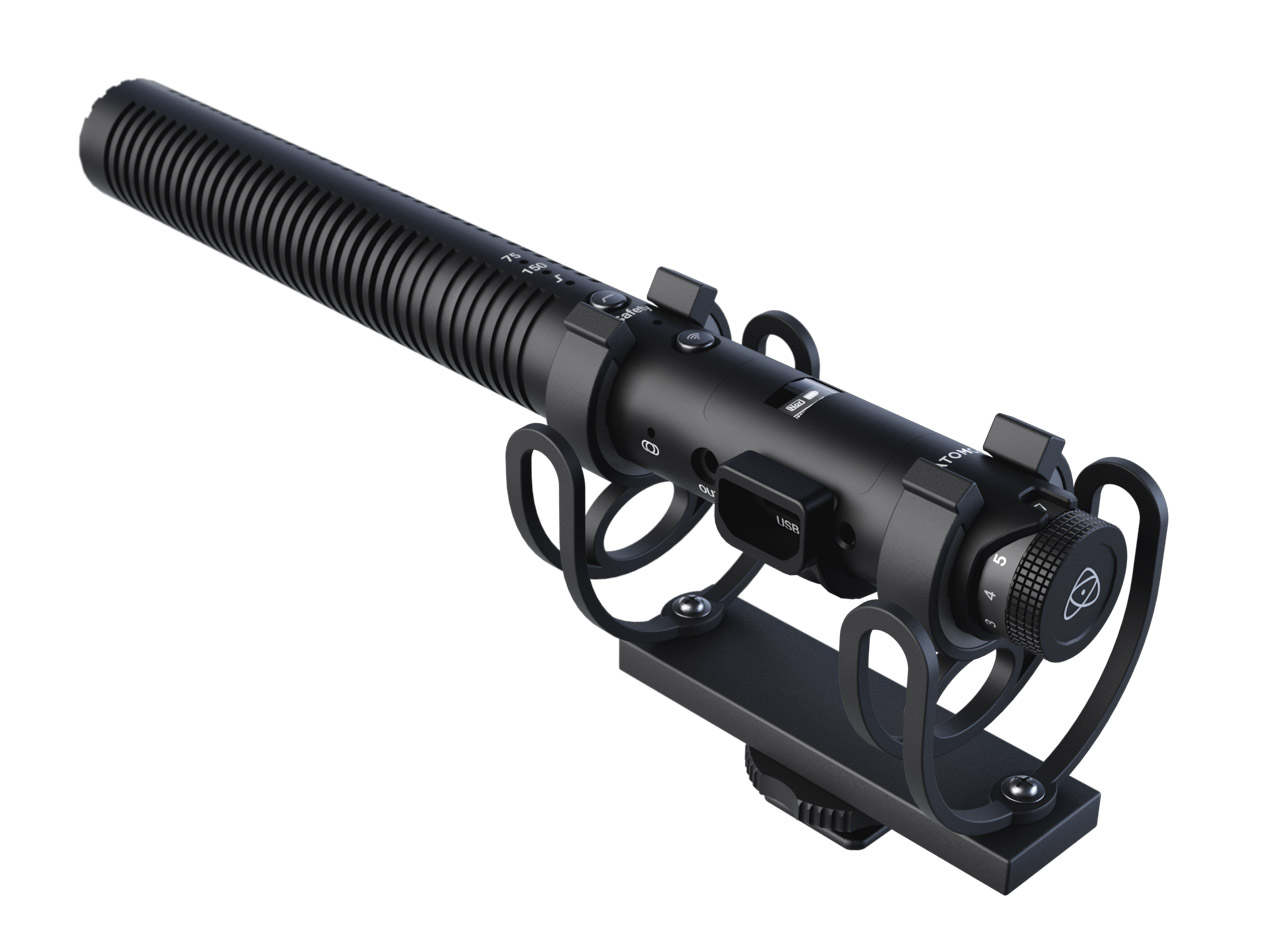The new Atomos StudioSonic Shotgun Mic