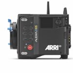 A black device from Arri with a selection of buttons and antennae extending from the top