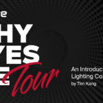 A black logo for the Aputure Why Eyes Lie Tour