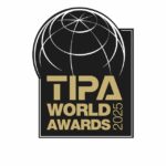 Logo for TIPA award in black and gold