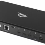 A black dock from OWC, against a white background