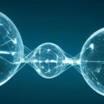 Representation of a network in blue with lines between points