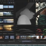 A screenshot of a video editing software by Film Light, showing various stills