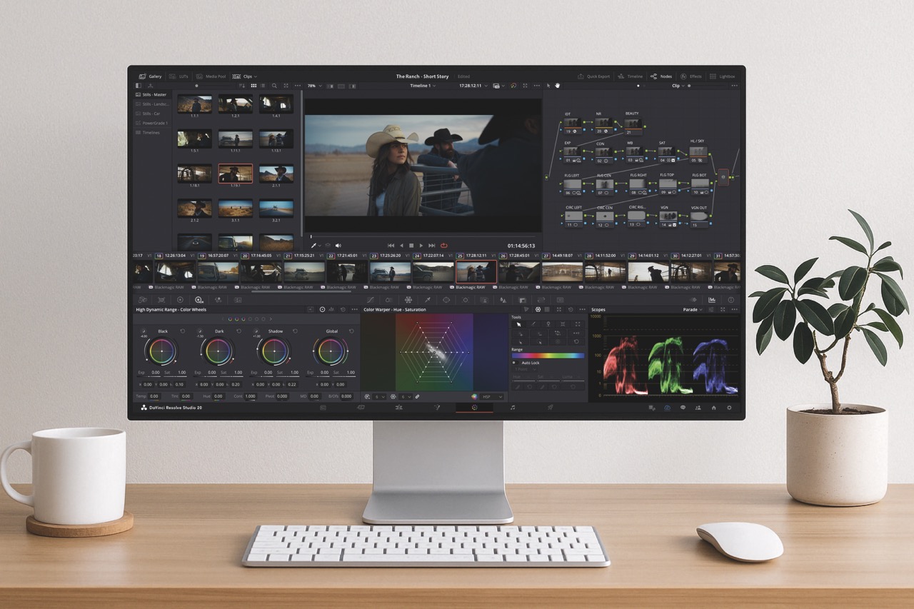 Blackmagic free resolve