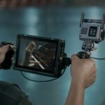 DJI SDR Transmission 2 shown in handheld monitor monitoring mode