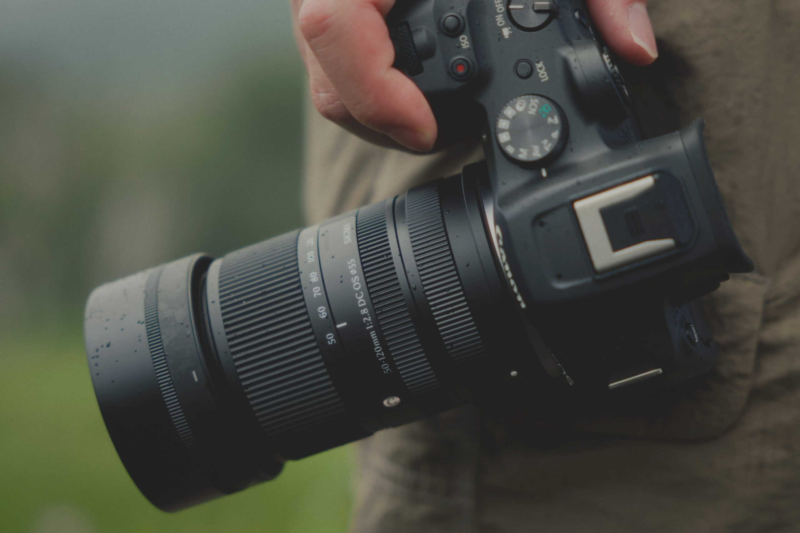New Sigma 50-120mm F2.8 DC OS Contemporary lens in use